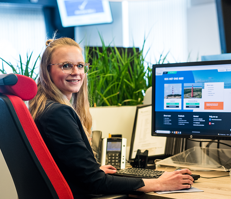 Kantoor WPD Ameland Computer