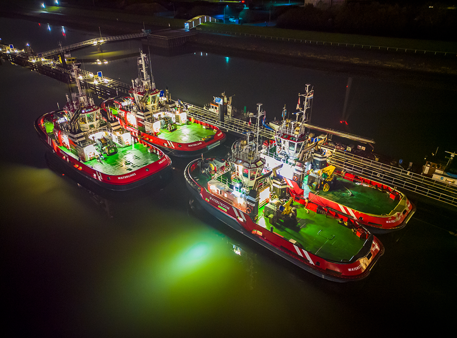 Sleepboten Sleepdienst Eemshaven